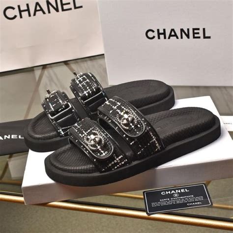 chanel flippers|chanel slippers 2020.